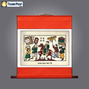 Tranh Vinh Quy Bái Tổ